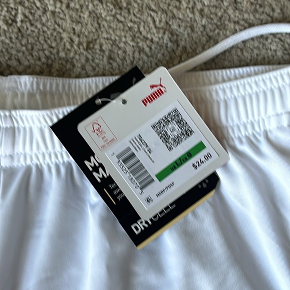 🔥Puma Women’s TeamGoal 23 Knit Shorts in White! - Picture 3 of 9